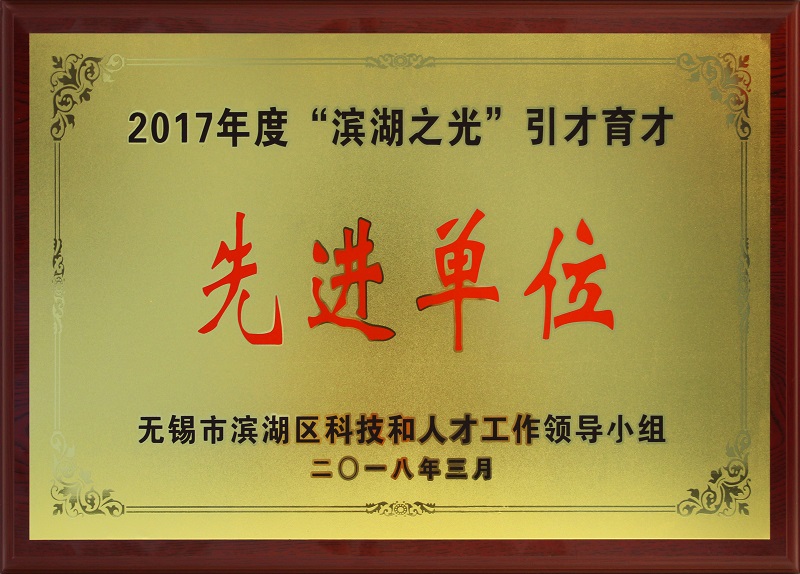 濱湖區引才育才先進(jìn)單位